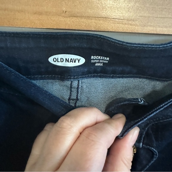 Old Navy | Dark Wash Rockstar Jeans - Picture 2 of 4